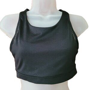 Women's Champion athletic/sports bra; black; Size M